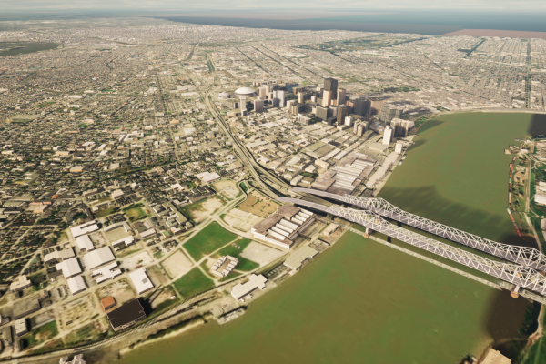HighresScreenshot00000 A sample of New Orleans in SYNTH3D